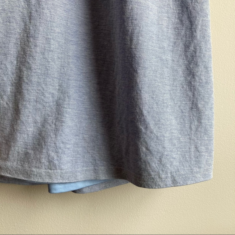 HUTCH Anthropologie Dress Light Blue Pockets Large - Picture 14 of 15